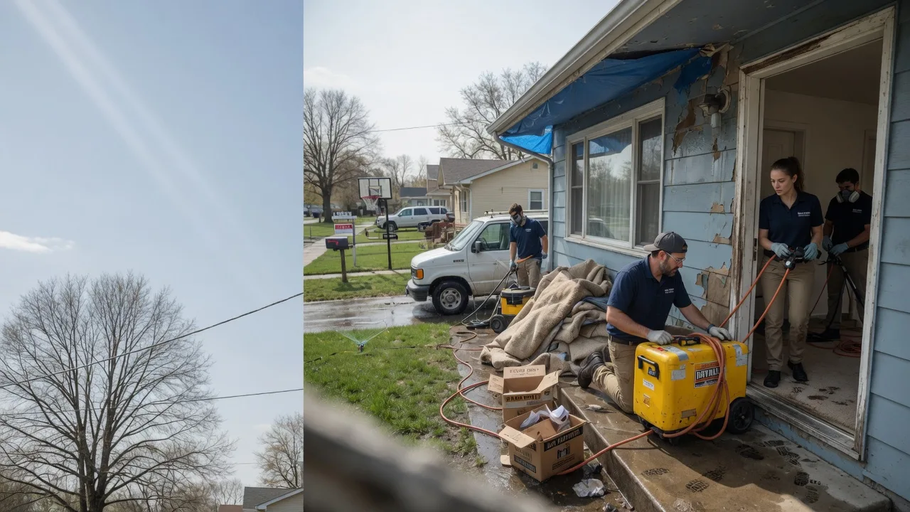 Basement Flood Cleanup in Millersview, TX near me